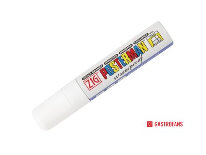 46684 securit posterman bile 15mm kridove popisovace do kazdeho pocasi