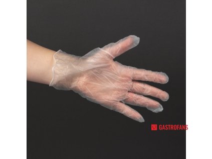 Nepudrované latexové rukavice velikost M 100 ks No Brand