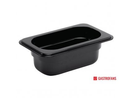 47566 vogue cerna gn gastronadoba 1 9 polykarbonatova