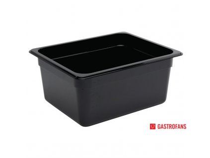 47599 vogue cerna gn gastronadoba 1 2 polykarbonatova 200mm