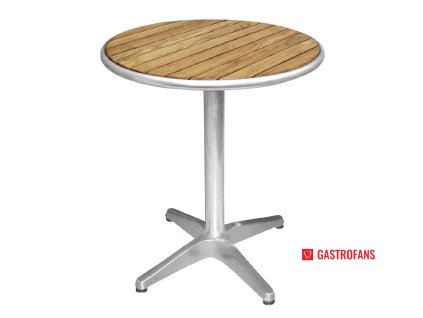 Bolero kulatý stůl 600mm s deskou z jasanového dřeva Bolero
