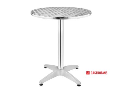 Bolero kulatý bistro stůl nerezový 800mm Bolero