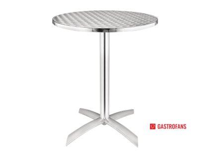 Bolero stůl se sklopnou deskou nerezový 600mm Bolero