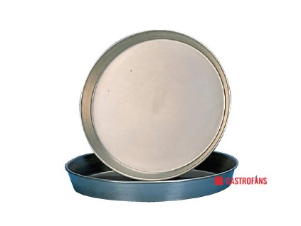 48514 plech na pizzu z cerneho zeleza 254mm