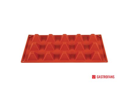 15 silikonových pyramidových forem Formaflex  Pavoni