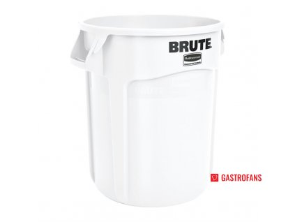 49507 rubbermaid kulata nadoba brute bila 75 7l