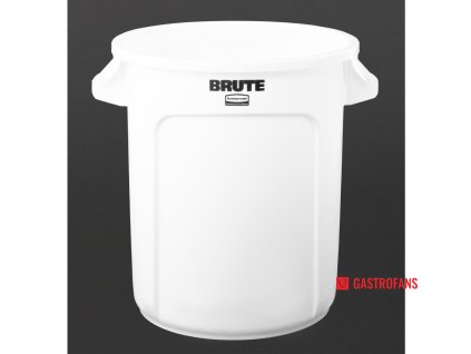 49510 rubbermaid kulata nadoba brute bila 37 9l