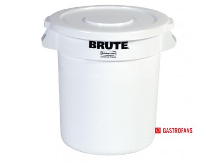 49510 rubbermaid kulata nadoba brute bila 37 9l