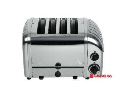 Dualit toustovač 2 × 2 Combi Vario na 4 tousty, nerezový 42174  Dualit
