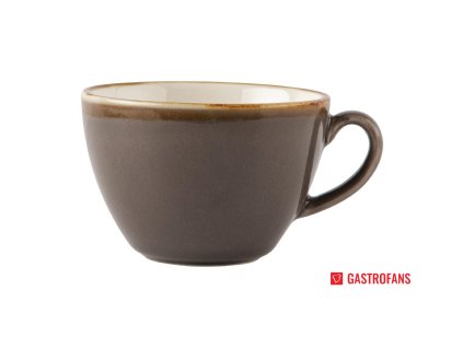 Olympia šálek na cappuccino Kiln v kouřové barvě 340ml 6 ks Olympia