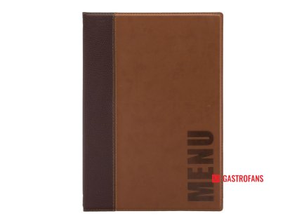 Securit moderní desky na menu A4 hnědé Securit