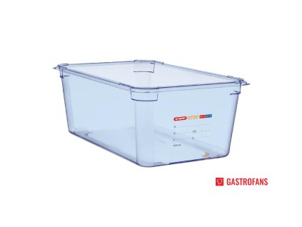 Araven GN gastronádoba na skladování potravin 1/1 modrá 200mm z ABS plastu Araven