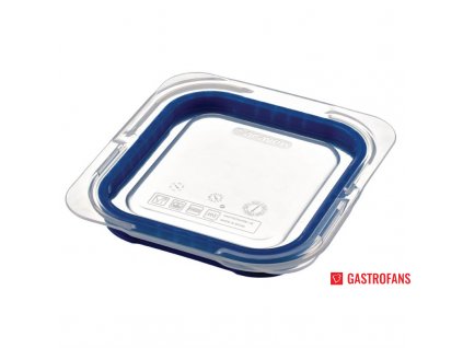 Araven víko modré pro GN gastronádoby 1/6 z ABS plastu