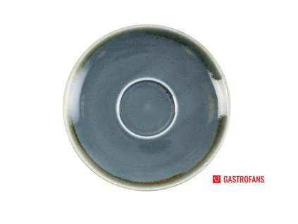 Olympia podšálek na cappuccino Kiln v barvě oceánu 160mm 6 ks Olympia