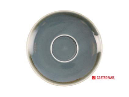 Olympia podšálek na cappuccino Kiln v barvě oceánu 140mm 6 ks Olympia