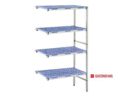 Tournus montované regály se 4 policemi 400(H) × 1251(Š)mm Tournus