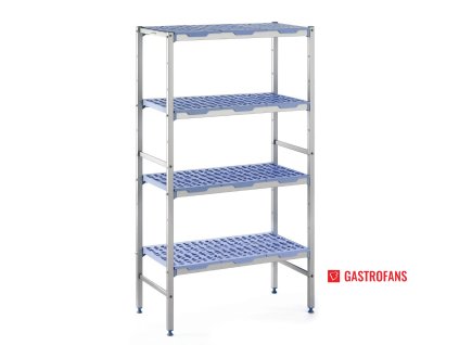 Tournus regály se 4 policemi 400(H) × 890(Š)mm Tournus