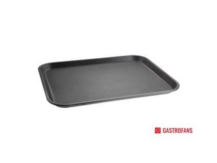 54406 kristallon protiskluzovy tac cerny 405 x 305mm