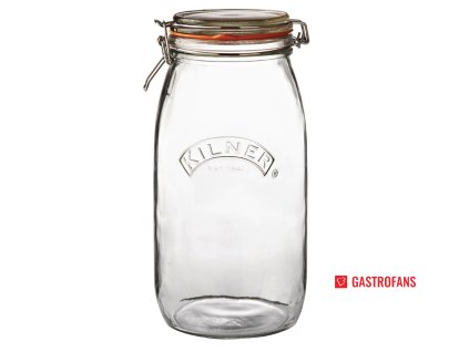 Kilner zavařovací sklenice s klip víkem 3l Kilner