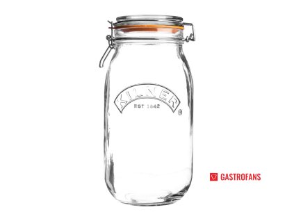 Kilner zavařovací sklenice s klip víkem 1,5l Kilner