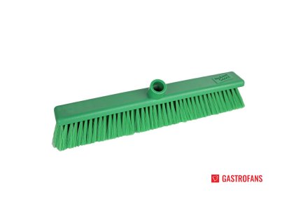 Jantex hygienický smeták s měkkými štětinami zelený 457mm Jantex
