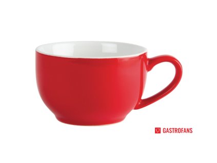 Olympia šálky na kávu Cafe červené 228ml 12 ks Olympia
