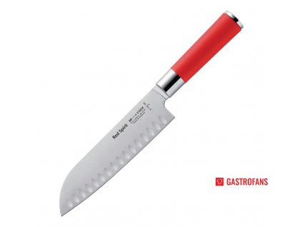 55729 dick nuz santoku vroubkovany red spirit 18cm