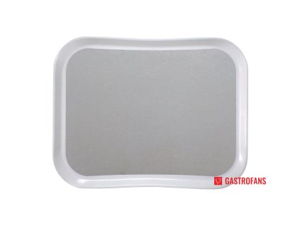 Cambro polyesterový jídelní tác Versa Lite Century Fun perlově šedý 430mm Cambro