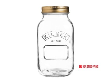 55999 kilner zavarovaci sklenice se sroubovacim vikem 1l