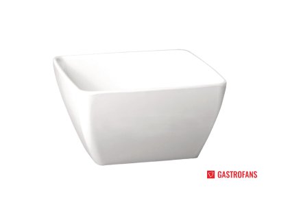 APS čtvercová melaminová miska Pure bílá 125mm  APS