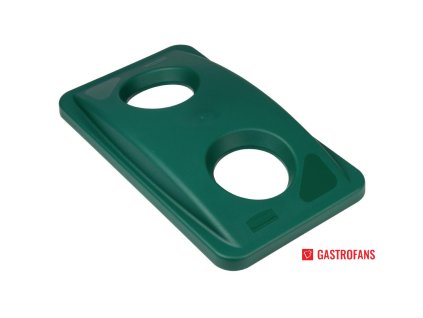 Rubbermaid zelené víko na koš na lahve Rubbermaid