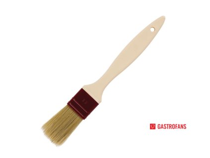 Matfer mašlovačka na těsto s přírodními plochými štětinami 3,5cm Matfer Bourgeat