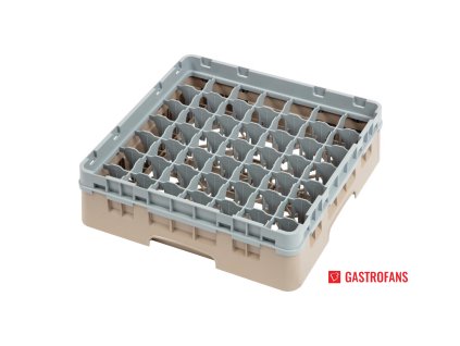 Cambro 49místné košíky Camrack béžové – Max. výška skla 92mm Cambro