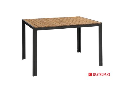 Bolero obdélníkový stůl z akácie a oceli 1200mm Bolero
