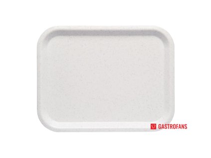 Roltex servírovací tác Nordic bílý granit 360 × 280mm  Roltex