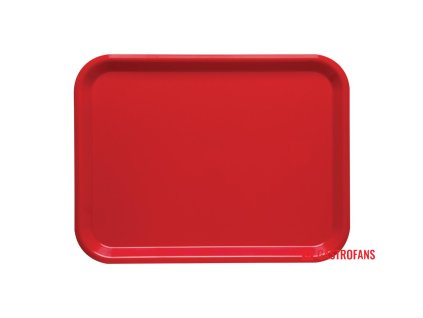 Roltex servírovací tác Nordic třešňově červený 360 × 280mm Roltex
