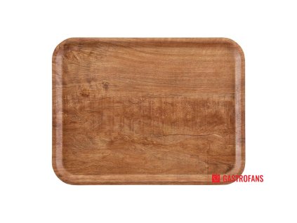 Cambro laminátový jídelní tác Madeira olivově hnědý 460mm Cambro