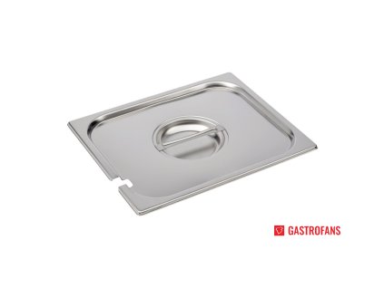 60157 gastro m nerezove viko s vyrezem na nadobu velikosti gn 1 2