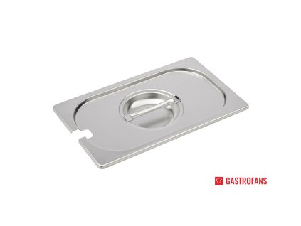 60163 gastro m nerezove viko s vyrezem na nadobu velikosti gn 1 4