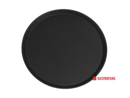Cambro sklolaminátový protiskluzový kulatý černý tác Camtread 405mm Cambro