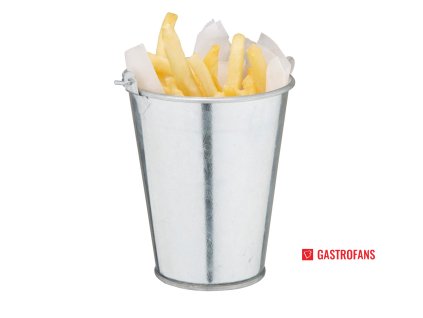 Olympia mini kovový kyblík na potraviny vysoký  O90mm  Olympia