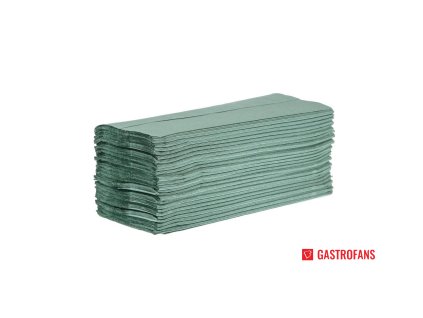 61243 jantex zelene rucniky slozene do z 1vrstve