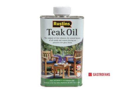 Teakový olej 1L  Rustins