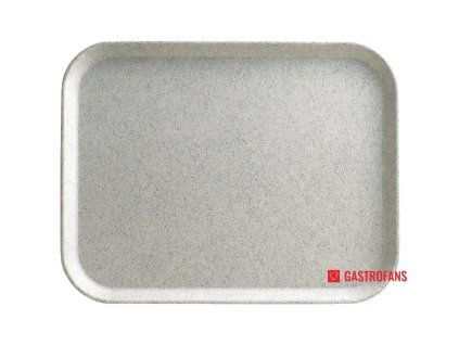 Cambro polyesterový jídelní tác Versa Lite kropenatě kouřový 460mm Cambro