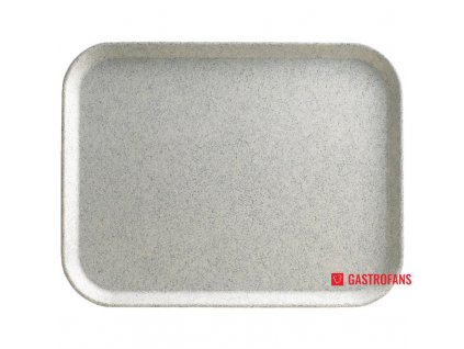 61873 cambro polyesterovy jidelni tac versa lite kropenate kourovy 460mm