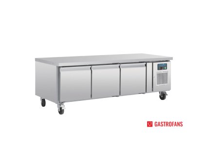 62638 polar chlazena podpultova skrinka gn chef base se tremi dvirky
