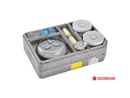 Cambro Tablotherm sada pro doručení jídla včetně nádobí Cambro