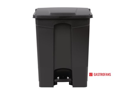 63292 jantex kuchynsky kos s pedalem cerny 65l