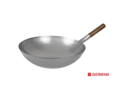 London Wok pánev wok s kulatým dnem 380mm  London Wok