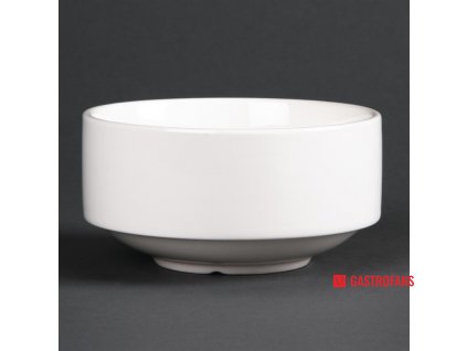Lumina stohovatelné polévkové misky Fine China – 398ml 6 ks